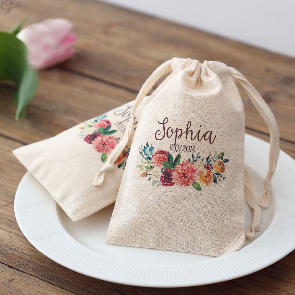 Baby Clothing Names - 100pcs Custom Name Logo Wedding Birthday