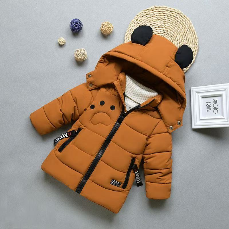 Baby X Clothing - Winter Children Parkas Length Version Jackets