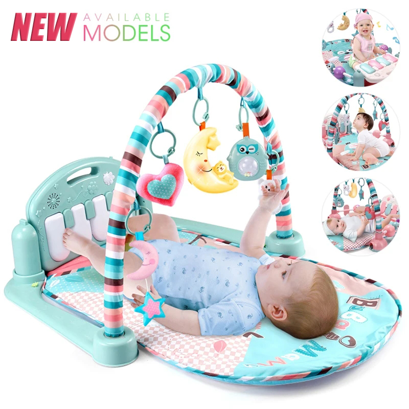 Baby Clothing Gift Set - Baby Fitness Stand Music Play Gym