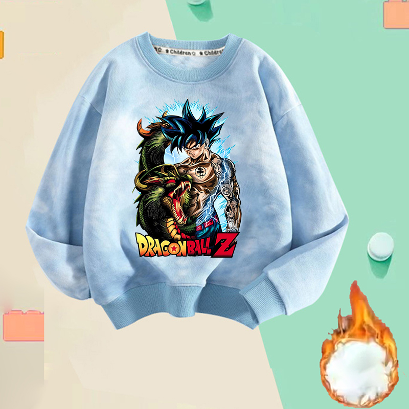 New Dragon Ball Thin Fleece Ho - đánh giá và giá Baby Clothing In Japan