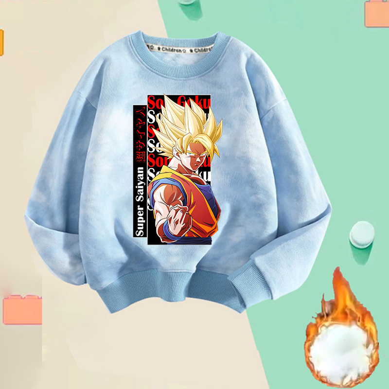 New Dragon Ball Thin Fleece Ho - đánh giá và giá Baby Clothing In Japan