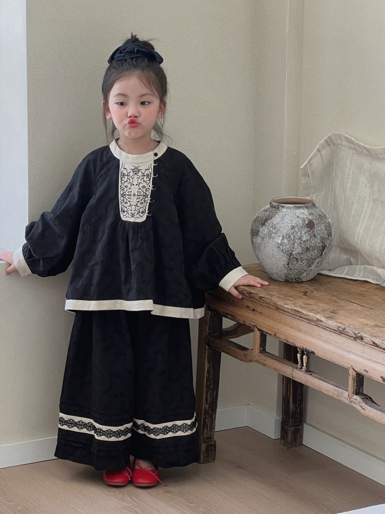 Girls Suit 2025 Autumn New Chi - đánh giá và giá Baby Clothing Industry