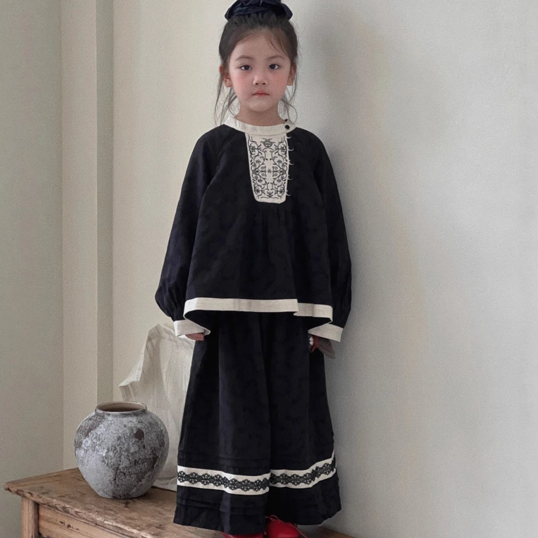 Girls Suit 2025 Autumn New Chi - đánh giá và giá Baby Clothing Industry