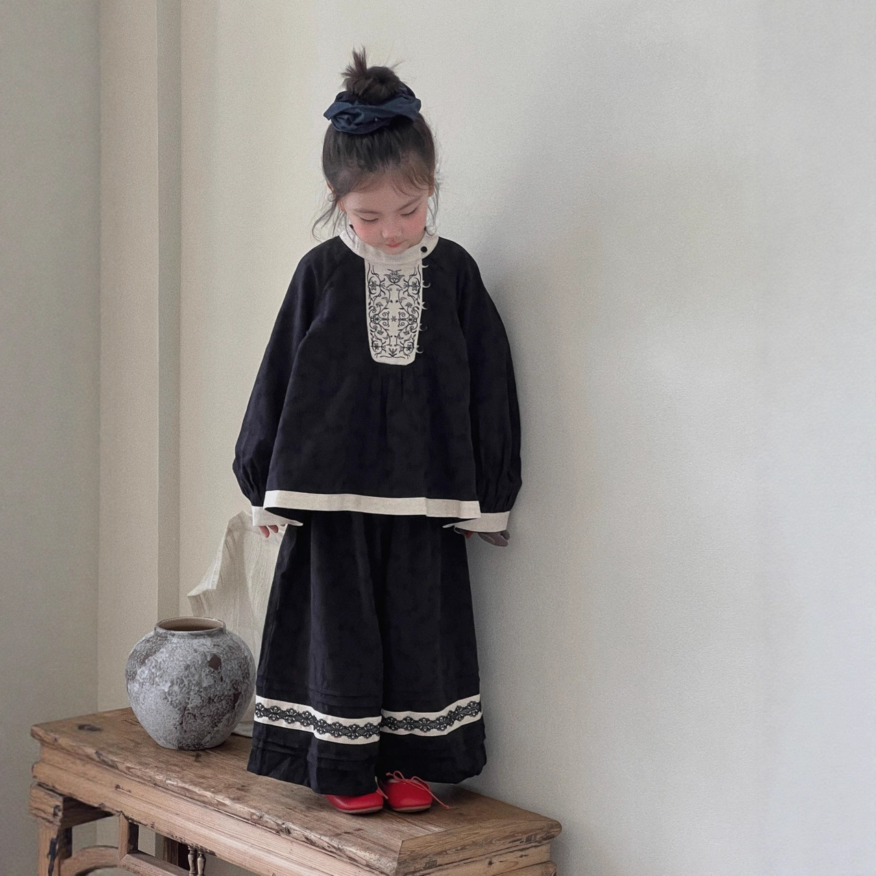 Girls Suit 2025 Autumn New Chi - đánh giá và giá Baby Clothing Industry