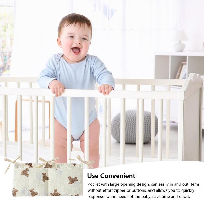 Baby Crib Organizer Cot Caddy  - đánh giá và giá Baby Clothing Storage