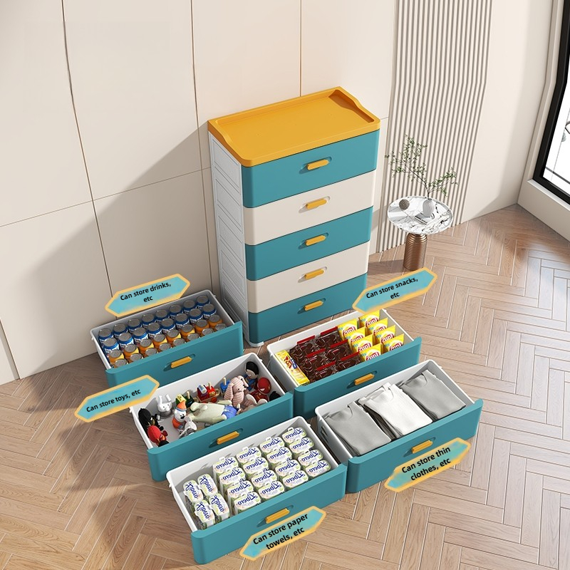 Thickened Drawer Storage Cabin - đánh giá và giá Baby Clothing Storage