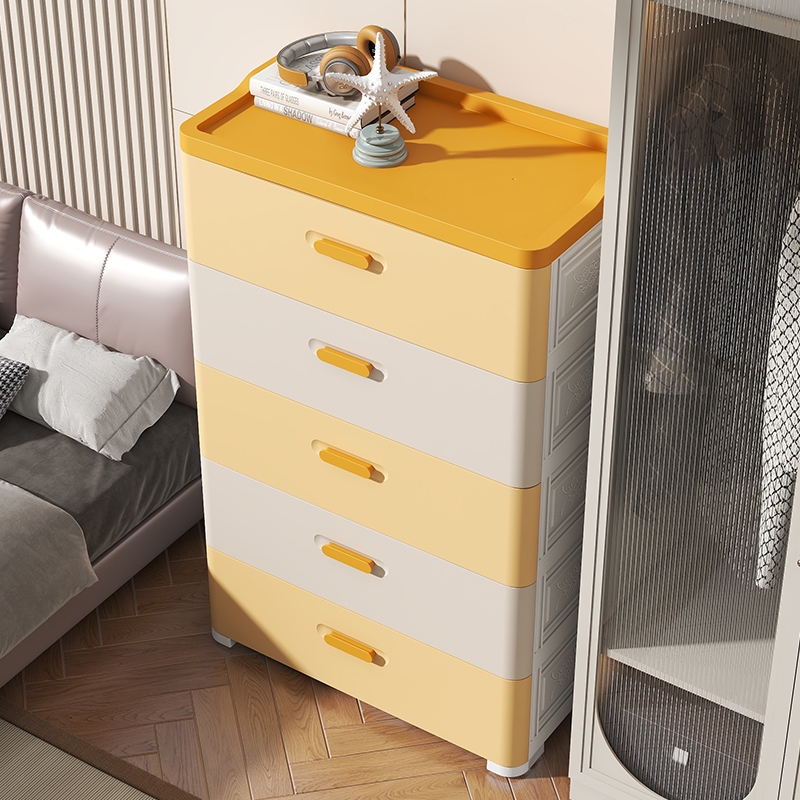 Thickened Drawer Storage Cabin - đánh giá và giá Baby Clothing Storage