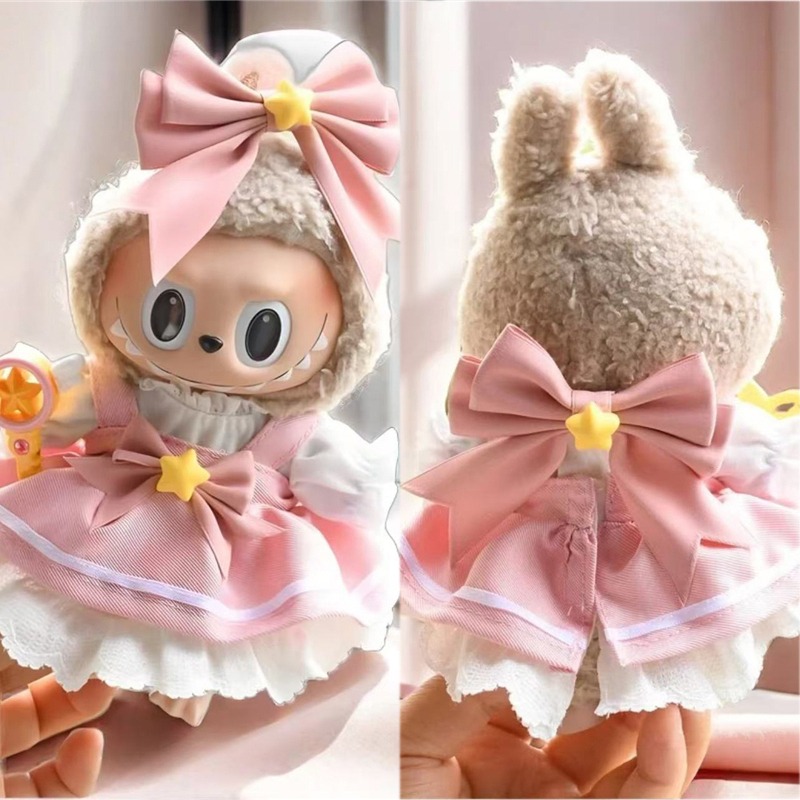 15 17cm For Labubu Doll Kawaii - đánh giá và giá Baby Clothing In Japan