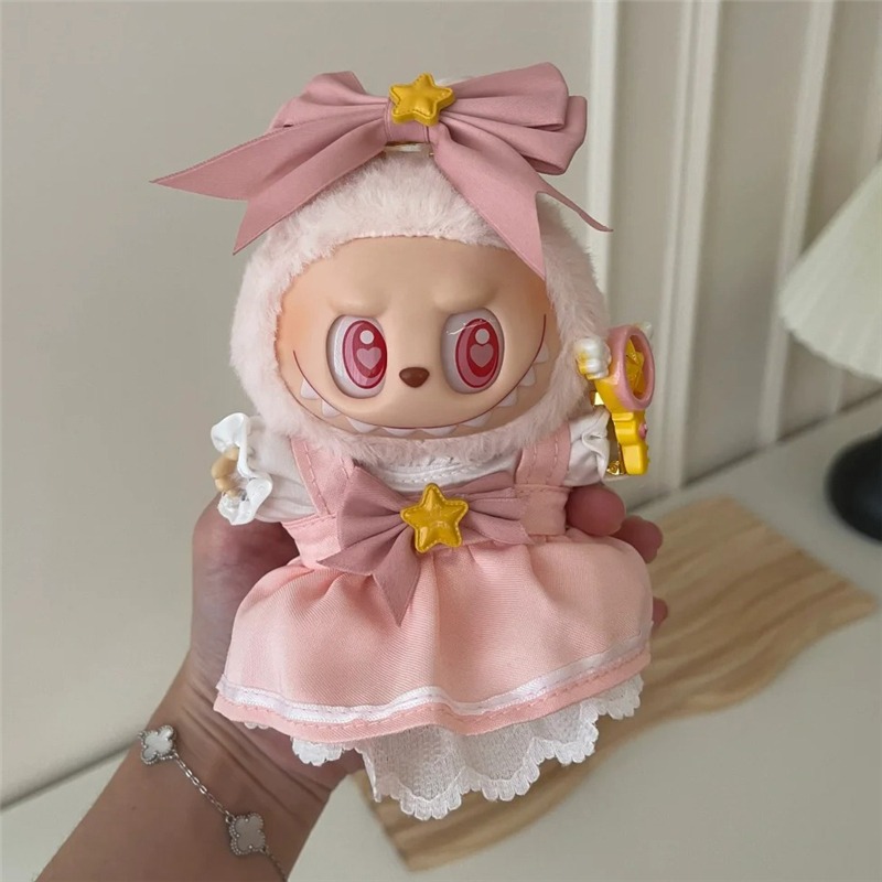 15 17cm For Labubu Doll Kawaii - đánh giá và giá Baby Clothing In Japan