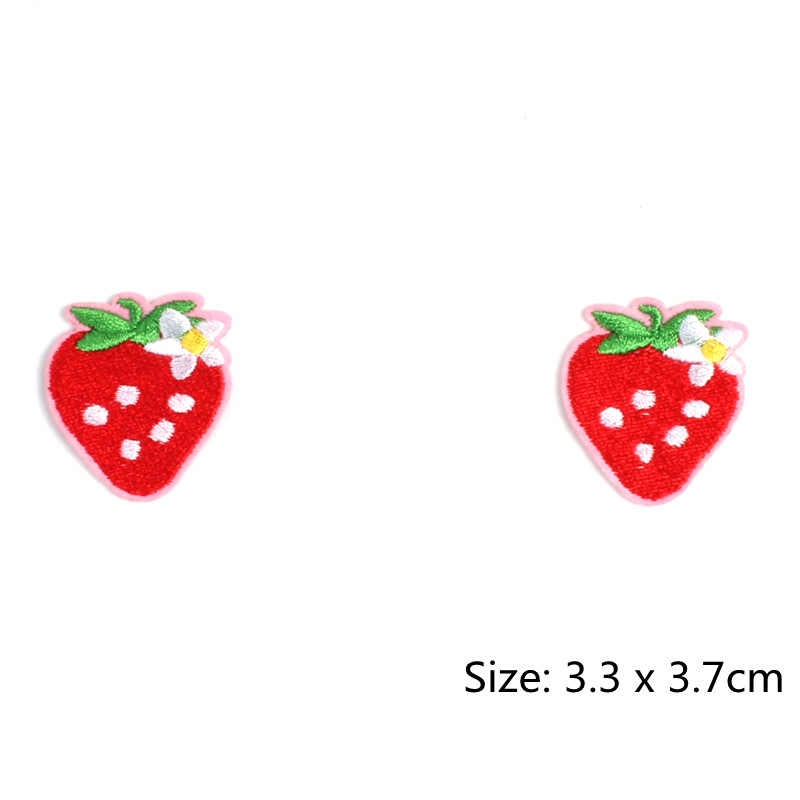 10pcs Cartoon Strawberry Patch - đánh giá và giá Baby X Clothing
