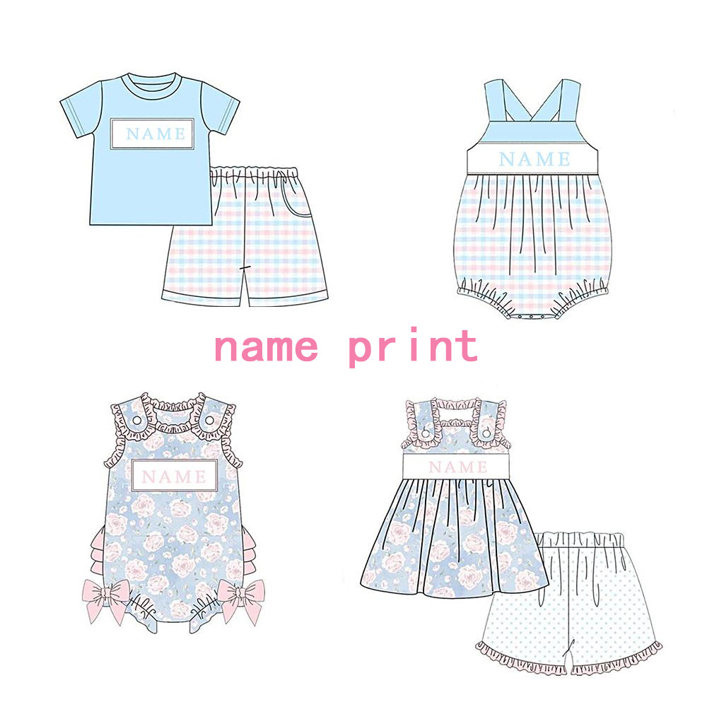 Custom Design Children Matchin - đánh giá và giá Baby Clothing Names