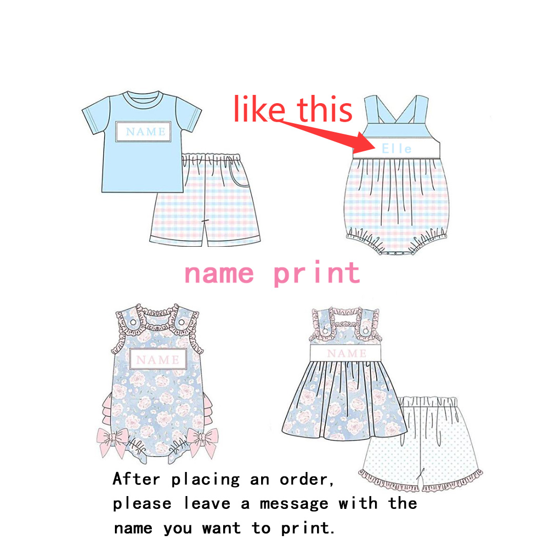 Custom Design Children Matchin - đánh giá và giá Baby Clothing Names