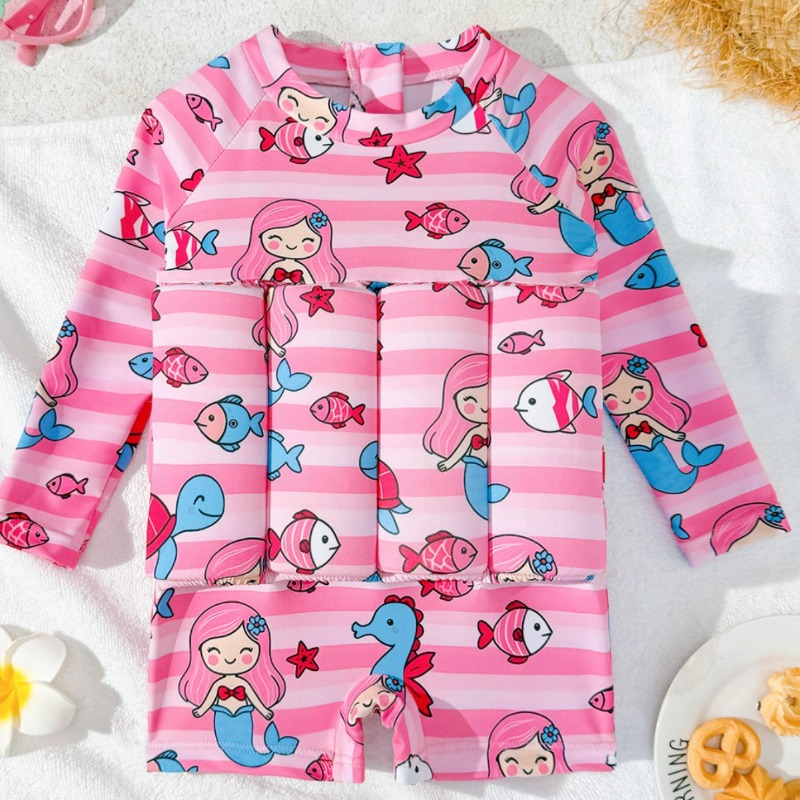 Boys Girls Float Swimwear Long - đánh giá và giá Baby Swimwear Uv