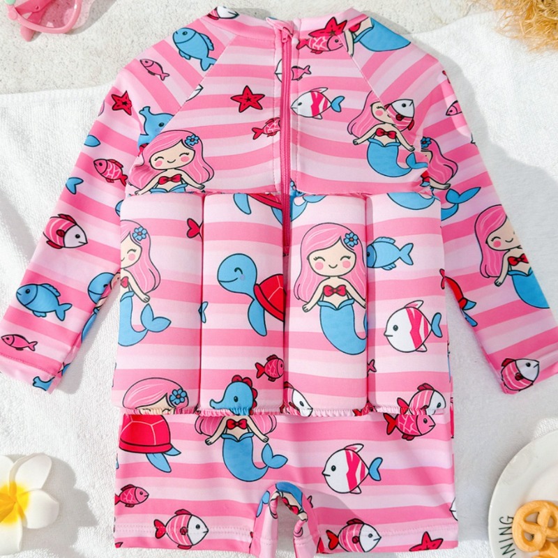 Boys Girls Float Swimwear Long - đánh giá và giá Baby Swimwear Uv