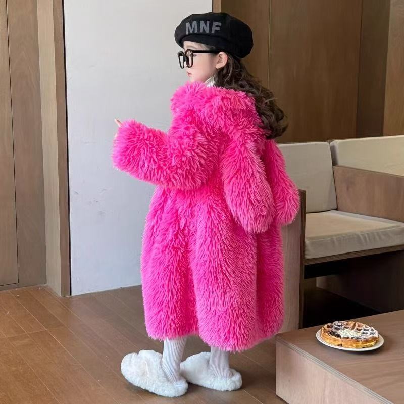 AutumnWinter Girls Fur Coat Ba - đánh giá và giá Baby X Clothing
