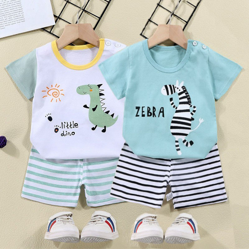 Cotton Tees+Shorts 2-piece Tra - đánh giá và giá Baby Clothing Gift Set