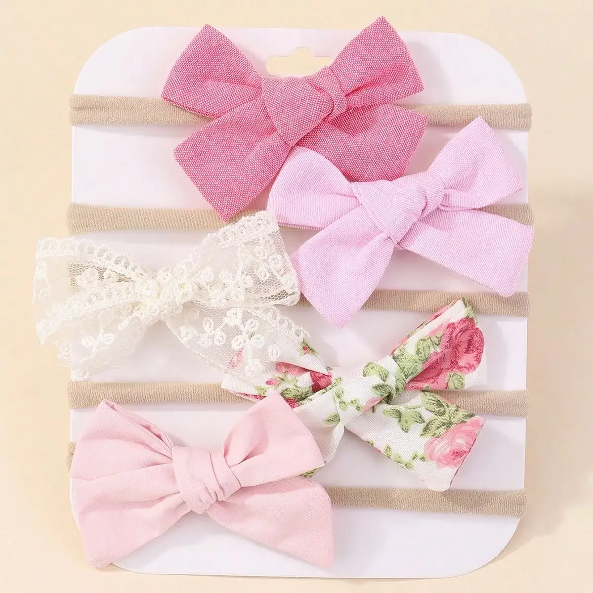 5Pcs/Set Baby Elastic Headband - đánh giá và giá Baby Clothing Gift Set