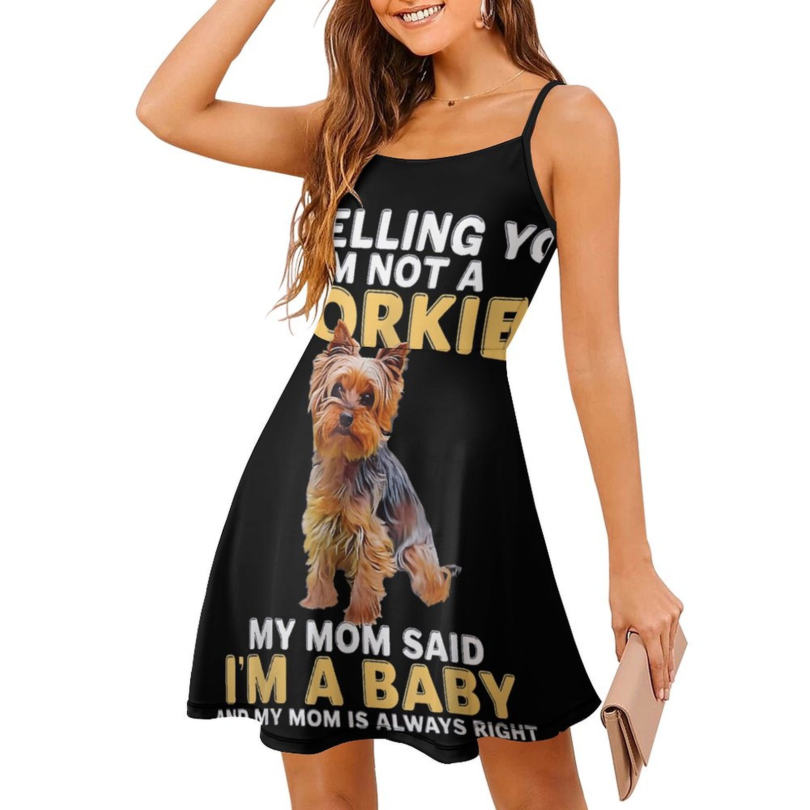 Cute Yorkie Baby Quote Women's - đánh giá và giá Baby Clothing Quotes