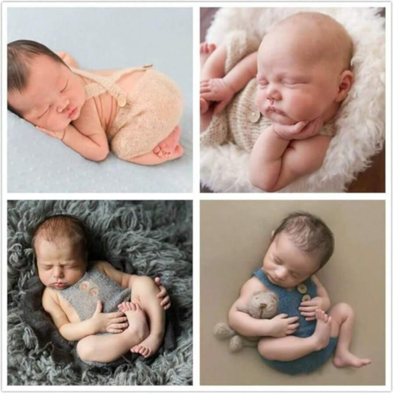 Newborn Photography Props Soft - đánh giá và giá Baby Clothing Gift Set