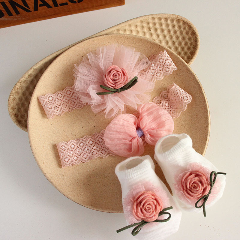 Summer Baby Girl Headband Sock - đánh giá và giá Baby Clothing Gift Set