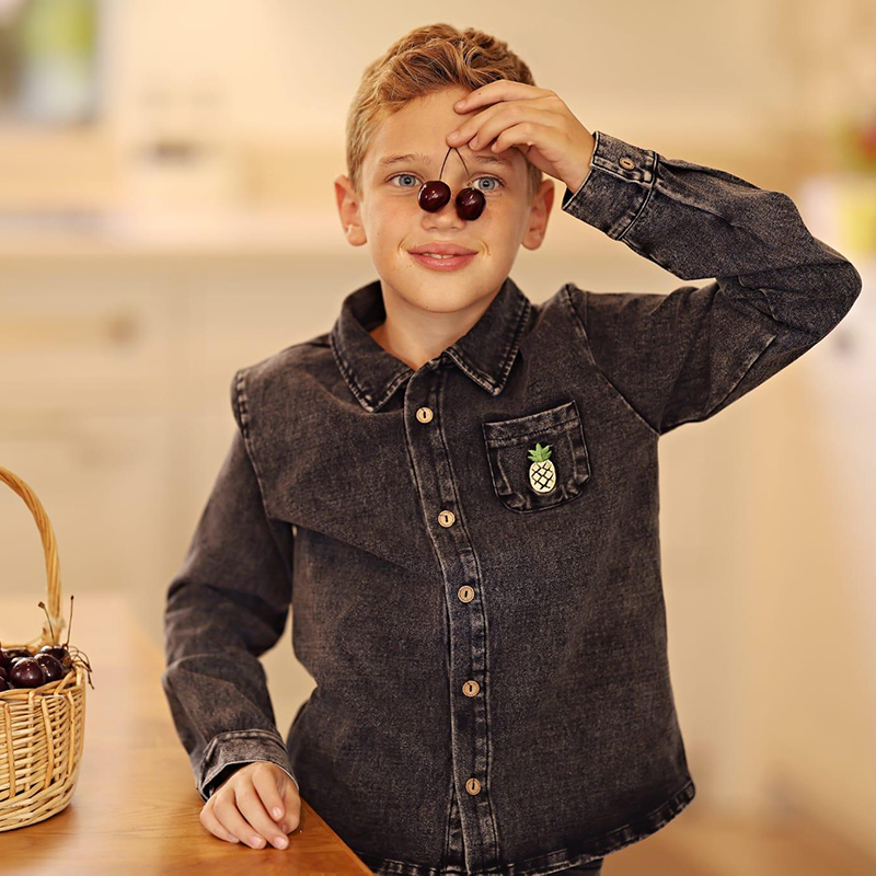 Denim Black Family Matching Se - đánh giá và giá Baby Clothing Logo