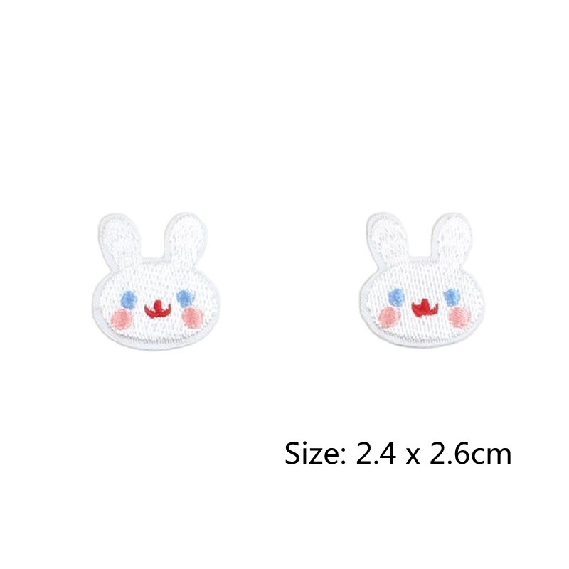 10pcs Iron On Rabbit Patches C - đánh giá và giá Baby X Clothing