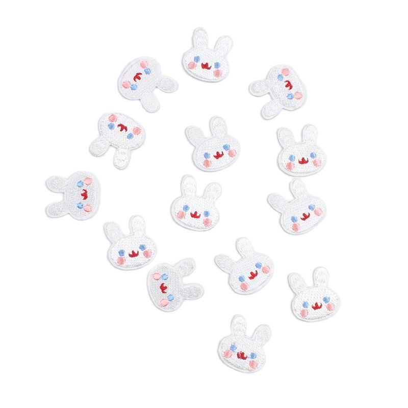 10pcs Iron On Rabbit Patches C - đánh giá và giá Baby X Clothing