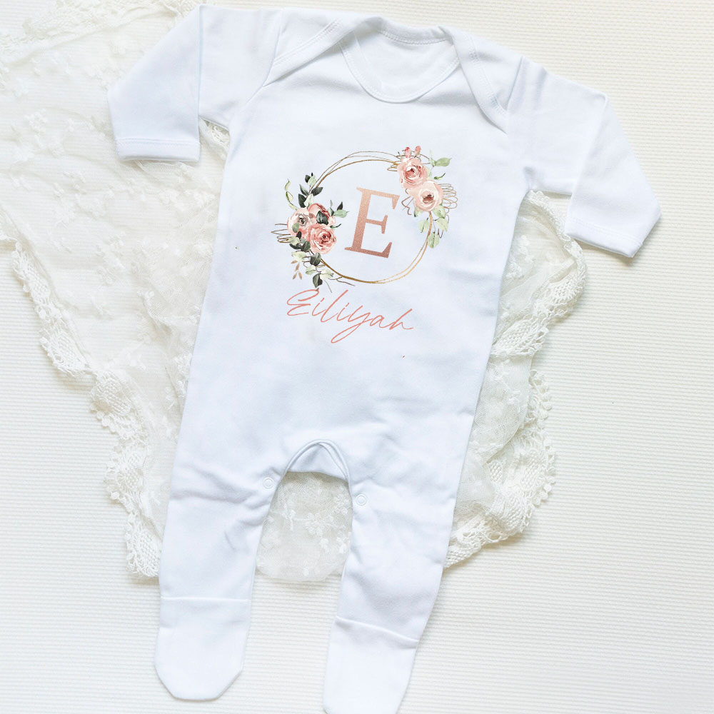 Personalised Baby Girl Sleepsu - đánh giá và giá Baby Clothing Names