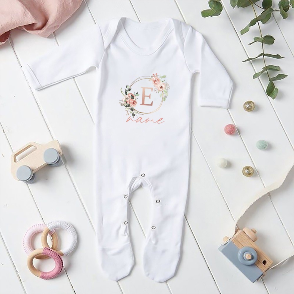 Personalised Baby Girl Sleepsu - đánh giá và giá Baby Clothing Names