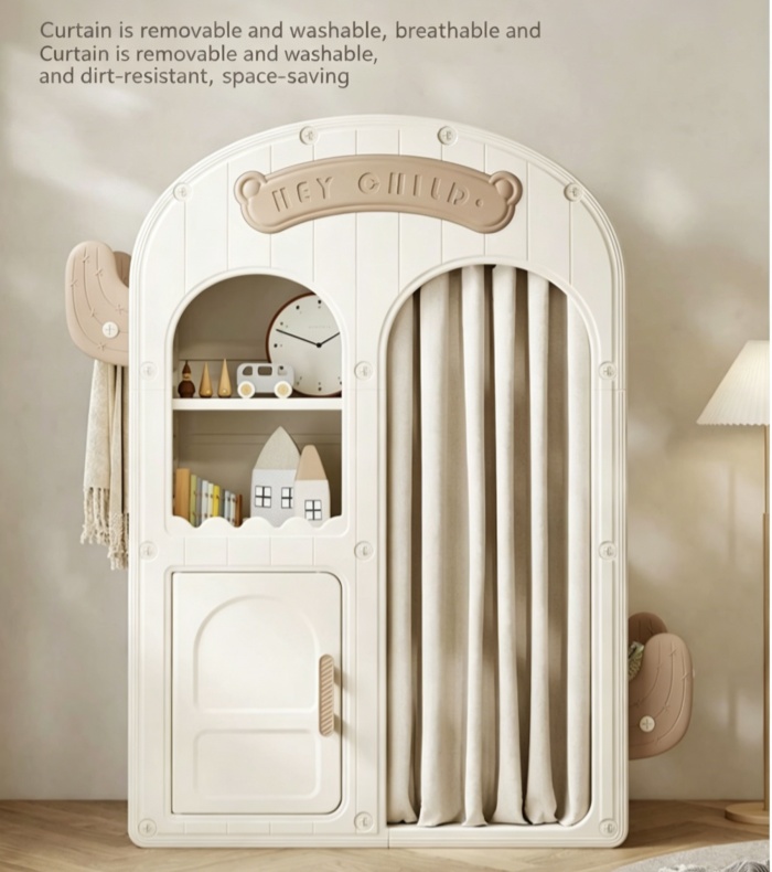 Children's Wardrobe Household  - đánh giá và giá Baby Clothing Storage