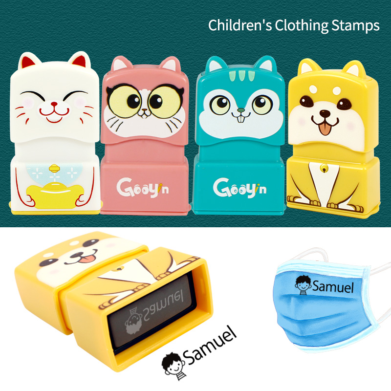 Tùy Chỉnh Tên Tem Họa Tiết Cá  - đánh giá và giá Baby Clothing Names