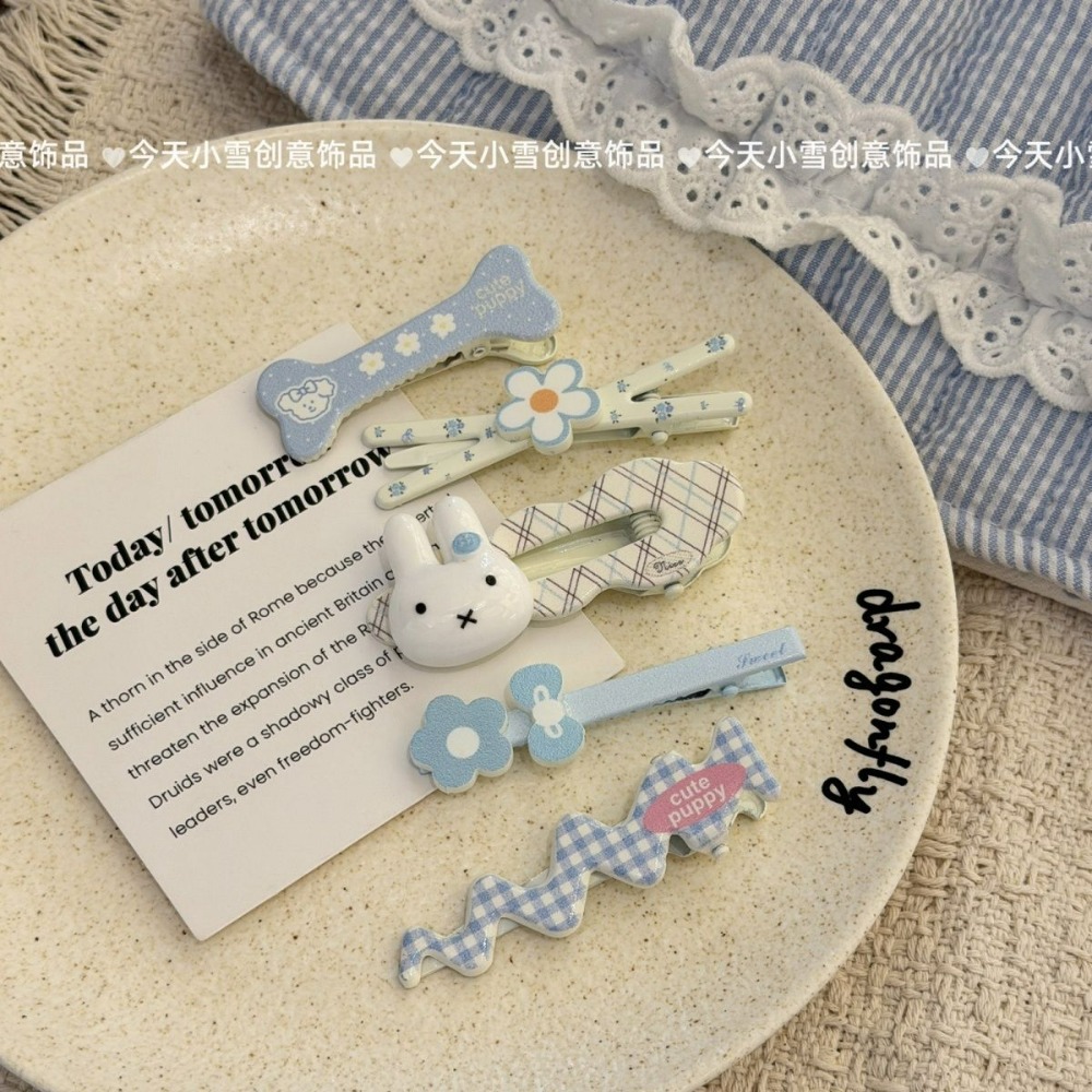 5pcs Miffy Hair Clip Cute Baby - đánh giá và giá Baby Clothing In Japan
